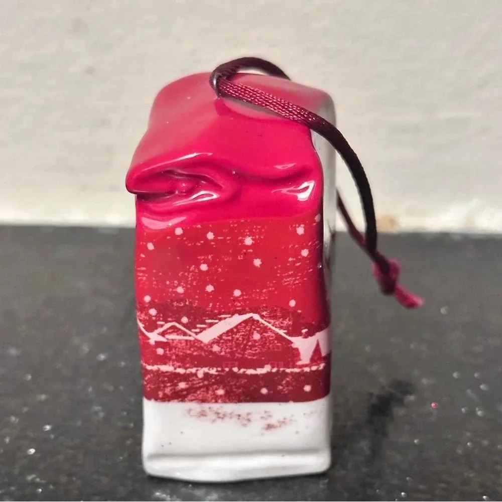 Starbucks 2007 Red Coffee Bag Ornament - Picture 3 of 4